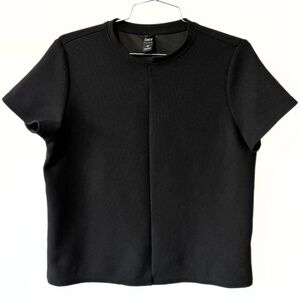 DAZY Textured Top Black Size L